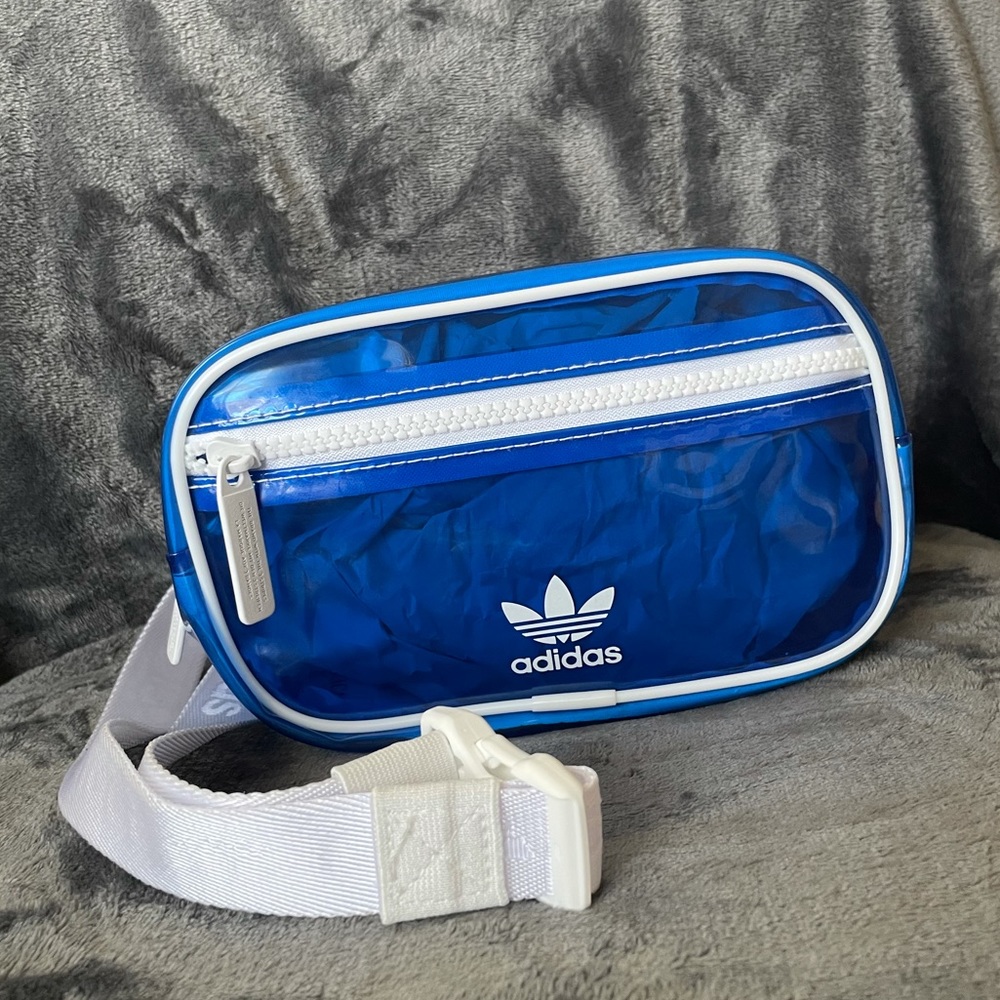 Adidas Clear Blue Fanny Pack/Shoulder Bag